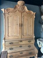 "HENDRICKX " Grenen Houten Gebogen Kabinetkast., Ophalen