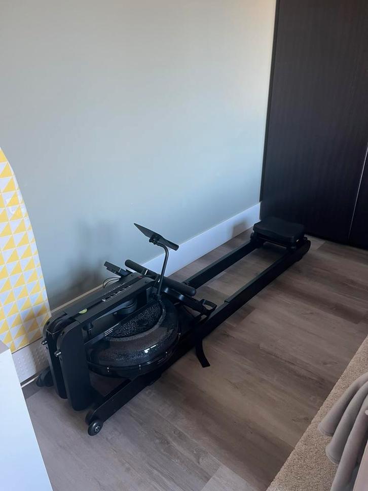 Virtufit roeitrainer van hout in nieuwstaat, Sport en Fitness, Fitnessapparatuur, Zo goed als nieuw, Roeitrainer, Overige materialen