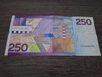 Biljet 250 gulden Vuurtoren, 1985, Postzegels en Munten, Bankbiljetten | Nederland, Ophalen of Verzenden, 250 gulden