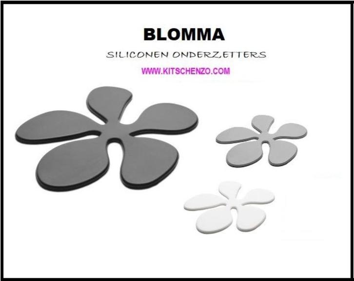 Blomma siliconen onderzetter zweeds design, Huis en Inrichting, Woonaccessoires | Onderzetters, Nieuw, Glas of Kopje, Verzenden