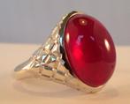 Massief witgouden ring met grote Robijn (7,7 ct.), Verzenden, Nieuw, 17 tot 18, Dame of Heer