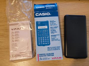 Casio fx-115S-w wetenschappelijke rekenmachine beschikbaar voor biedingen