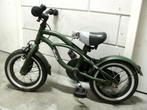 Nogan Harley 12-inch kinderfiets legergroen opknappertje, Ophalen, Gebruikt, Minder dan 16 inch, Nogan Harley