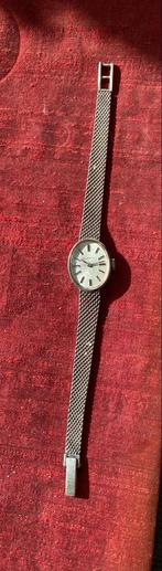 Vintage horloge Curiosa 835 zilvermerk Buren, Gebruikt, Ophalen of Verzenden, Zilver