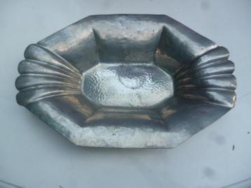 art-deco schaal Banka tin36 x 26 x 6,5 cm  beschikbaar voor biedingen