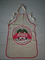 Te koop: Grolsch Amber Bier keukenschort, Kerst / Sint, Ophalen of Verzenden, Zo goed als nieuw, Overige typen, Grolsch