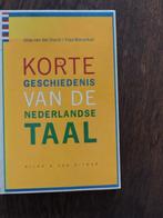 boek : Korte Geschiedenis van de Nederlandse taal, Ophalen of Verzenden, Zo goed als nieuw