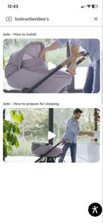 Maxi Cosi Jade Reiswieg - Ook voor Auto!, Ophalen, Gebruikt, Wieg