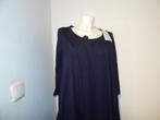 Rundholz marine blauwe jurk aparte val onder Nieuw met kaart, Kleding | Dames, Maat 38/40 (M), Onder de knie, Verzenden, Blauw