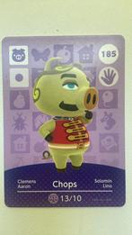 Animal Crossing Amiibo-kaart - Chops (Origineel), Spelcomputers en Games, 1 speler, Verzenden, Zo goed als nieuw, Vanaf 3 jaar