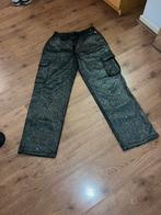 Glitter broek met klepzakken, Kleding | Dames, Broeken en Pantalons, Ophalen of Verzenden, Zo goed als nieuw, Zwart, Lang