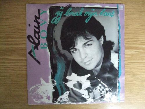 ALAIN BOVY     JIJ BRAK MIJN HART, Cd's en Dvd's, Vinyl Singles, Zo goed als nieuw, Single, Nederlandstalig, 7 inch, Ophalen of Verzenden