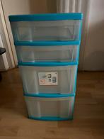 Iris kunststof ladekastje, 62cm. hoog., Huis en Inrichting, Kasten | Ladekasten, Ophalen, Gebruikt, Minder dan 100 cm, 25 tot 50 cm