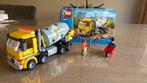 60018 lego city cementwagen = compleet, Ophalen of Verzenden, Gebruikt, Complete set, Lego