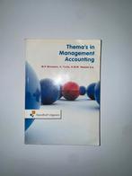 Thema's in Management Accounting, Boeken, Ophalen of Verzenden, Beta, Gelezen, WO