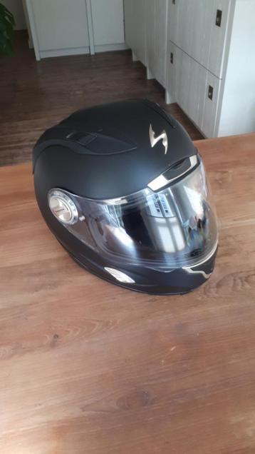 Scorpion EXO-1000 Dull Black, maat S (56 cm) + helmtas beschikbaar voor biedingen