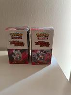 Pokemon Destined Rivals Halve Booster Box (18 packs), Ophalen of Verzenden, Nieuw, Boosterbox