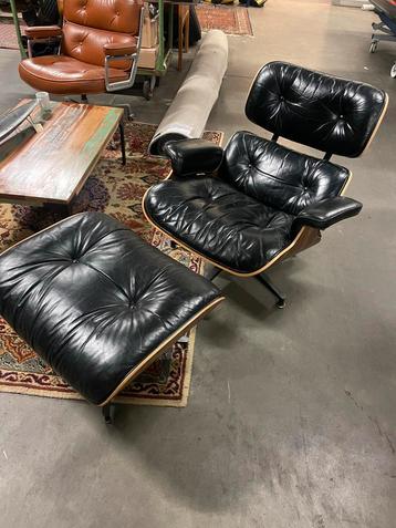 Vitra Eames Lounge Chair & Ottoman - Herman Miller vintage beschikbaar voor biedingen