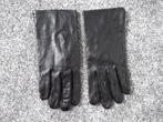 Leren zwarte dames handschoenen / maat M, Kleding | Dames, Mutsen, Sjaals en Handschoenen, Ophalen of Verzenden, Zo goed als nieuw