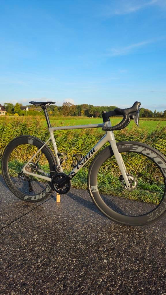 Isaac Element, Fietsen en Brommers, Fietsen | Racefietsen, Zo goed als nieuw, Overige merken, Meer dan 20 versnellingen, Carbon