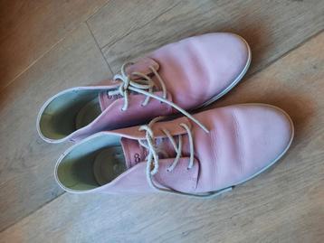 Ecco schoenen maat 40, roze, suede/leer beschikbaar voor biedingen