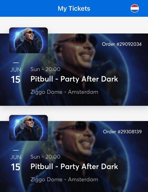 Bilety do Pitbulla, Tickets en Kaartjes, Concerten | Pop, Twee personen, Juni