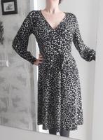 Vintage style jurk H&M mt S-M, Ophalen of Verzenden, Zo goed als nieuw, Maat 36 (S), Onder de knie