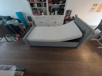 Eenpersoonsbed met matras en verstelbare lattenbodem, 70 tot 85 cm, Zo goed als nieuw, 180 cm of meer, Ophalen