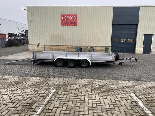 2002 Weijer Aanhangwagen, 3500 kg. 5 meter, 3 Asser., Auto diversen, Aanhangers en Bagagewagens, Gebruikt