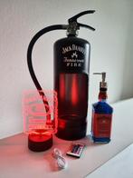 JACK DANIEL'S BRANDBLUSSER MET KLEURENDISPLAY, LAMP, ZEEP, Ophalen of Verzenden, Nieuw, Lichtbak of (neon) lamp