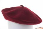 Alpino Baret bordeaux rood geweven 54-60 NIEUW 1size fits al, Ophalen of Verzenden, Nieuw, Maat 38/40 (M), Muts