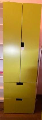 Stuva Kast Groen + Extra set Lades/Deurtjes in wit+ hangers, Ophalen, Gebruikt, Kast, 50 tot 70 cm