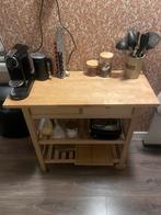 Keuken werkbank hout, Ophalen, Gebruikt, 50 tot 100 cm, Overige houtsoorten