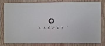 Folder Clénet Cabriolet beschikbaar voor biedingen