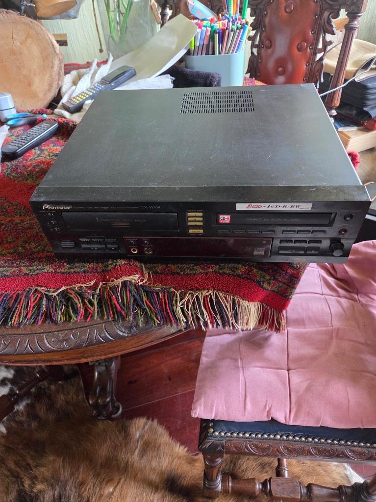 c.d wisselaar met cd brander er naast., Audio, Tv en Foto, Cd-spelers, Ophalen, Gebruikt, Pioneer, Wisselaar