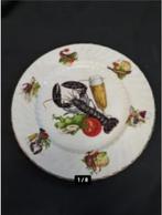 Vintage Serving Plate Lobster beer salad Retro Kitsch 10, Antiek en Kunst, Ophalen of Verzenden