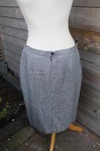 Rok blauw/ wit Escada mt 44 winter AANBIEDING Vaste prijs, Blauw, Maat 42/44 (L), Escada, Ophalen of Verzenden