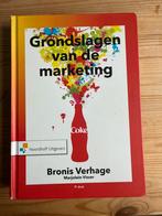 Bronis Verhage - Grondslagen van de marketing, Gelezen, Ophalen of Verzenden, Economie en Marketing, Bronis Verhage; Marjolein Visser