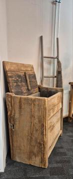 Himalaya kist, hout, Huis en Inrichting, Woonaccessoires | Kisten, Ophalen, Nieuw, 50 tot 100 cm, Minder dan 50 cm