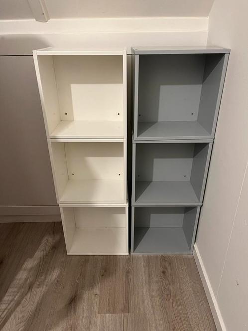 Forhoja multifunctionele kastjes wit en grijs, Huis en Inrichting, Kasten | Overige, Gebruikt, Ophalen