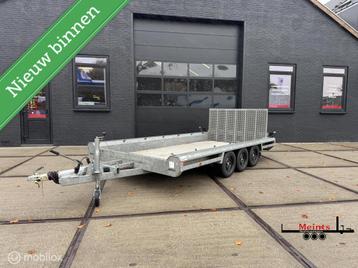 Hulco TERRAX-3 machinetransporter 400x180 3500KG NETJES beschikbaar voor biedingen
