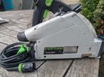 Festool TS55REBQ invalzaag, Doe-het-zelf en Verbouw, Gereedschap | Zaagmachines, Ophalen, Gebruikt, Invalzaag, 30 tot 70 mm