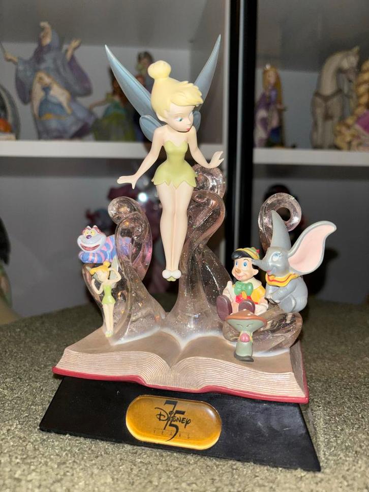 Disney 75 Jaar Beeldje Tinkerbell en Vrienden, Verzamelen, Disney, Beeldje of Figuurtje, Ophalen