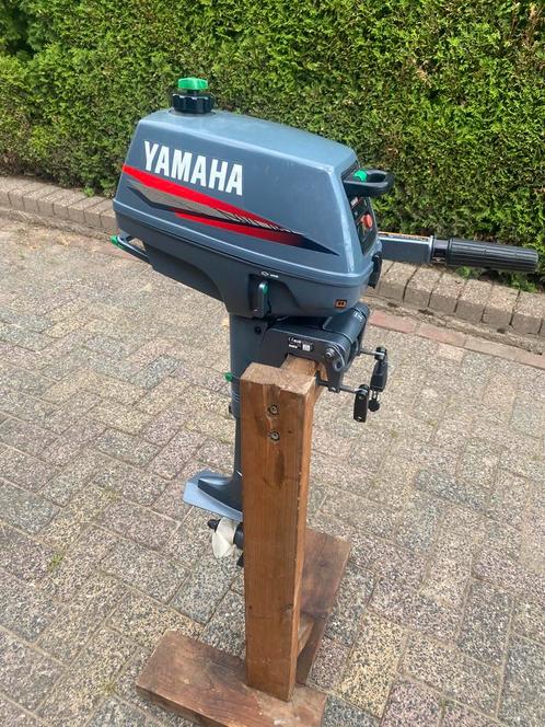 Yamaha 3PK 2-takt buitenboordmotor (kortstaart), Watersport en Boten, Buiten- en Binnenboordmotoren, Zo goed als nieuw, Benzine