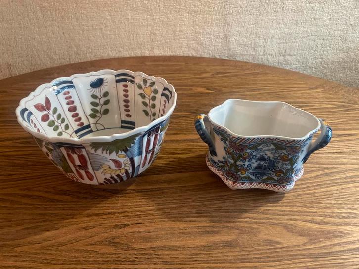 Makkum Aardewerk Kommen - Perfecte Staat!, Antiek en Kunst, Antiek | Schalen, Ophalen of Verzenden