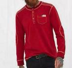 Buster Henley - Red by Joe Browns L vest trui sweater Katoen, Maat 52/54 (L), Nieuw, Ophalen of Verzenden, H
