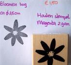 Bloemen 609  Houten stempel, Hobby en Vrije tijd, Ophalen of Verzenden, Zo goed als nieuw, Houten stempel