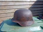 Duitse m35 helm, Duitsland, Ophalen of Verzenden, Helm of Baret, Landmacht