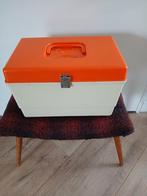 Vintage retro naaibox, Verzamelen, Retro, Ophalen of Verzenden, Huis en Inrichting