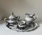 Barok koffie/thee servies, porselein van Koenigszelt 1950, Antiek en Kunst, Ophalen of Verzenden